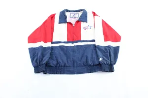 1998 U.S. Open Bowling Embroidered Logo Athletic Zip Up Jacket