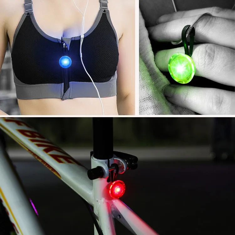 5 PCS Camping Night Running Arm Luminous Hanging Buckle Safety Light(Green)