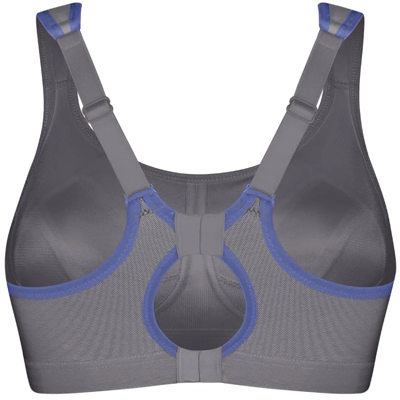 Active Multi Sports Bra Grey Non Wired - Shock Absorber