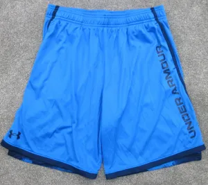 Adidas Basketball Shorts Youth Men Size XL Light Blue Activewear Sports Shorts