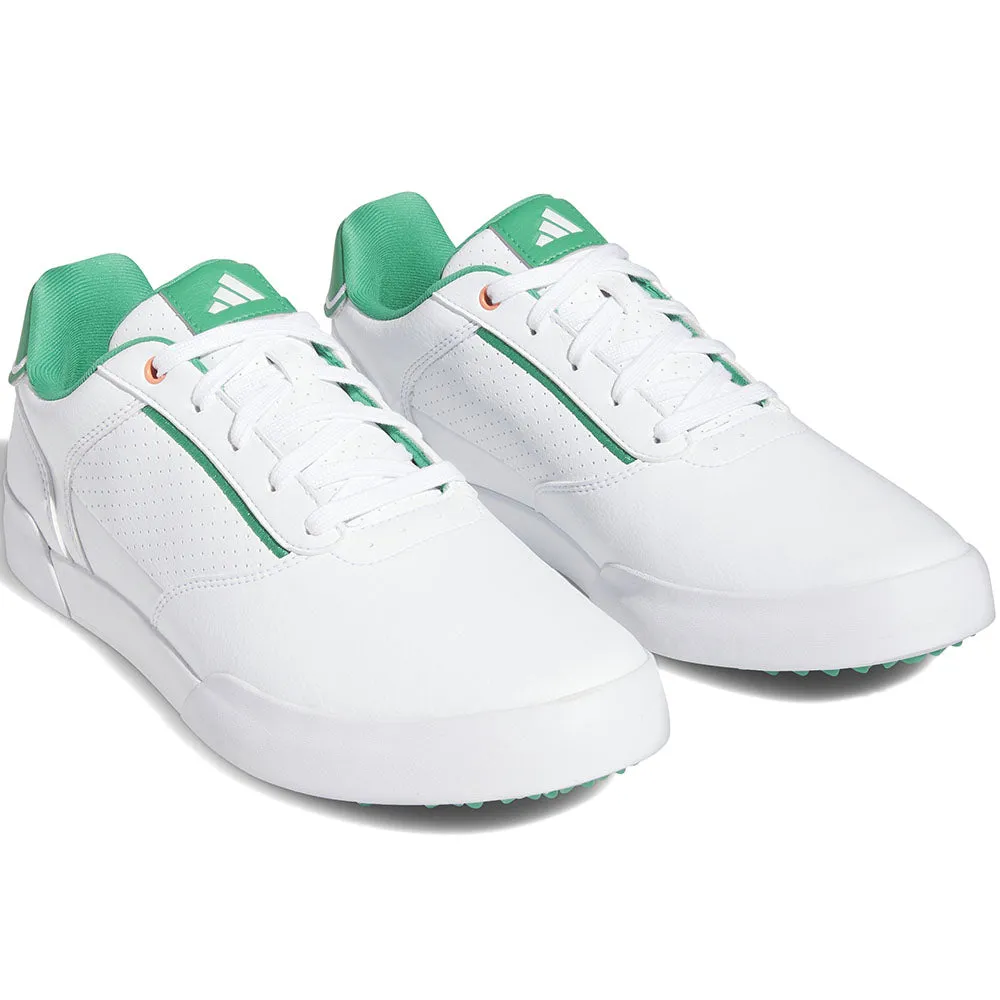 adidas Retrocross Spikeless Shoes - FTWR White/Court Green/Coral Fusion