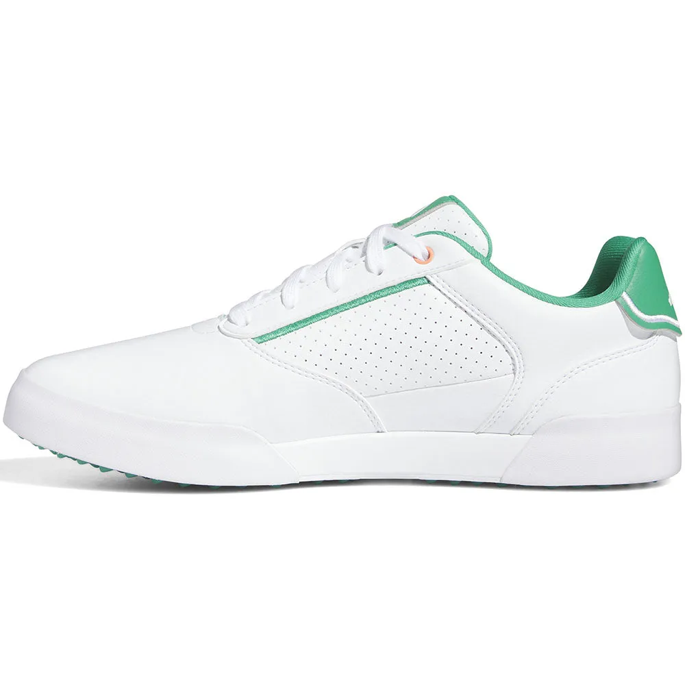 adidas Retrocross Spikeless Shoes - FTWR White/Court Green/Coral Fusion