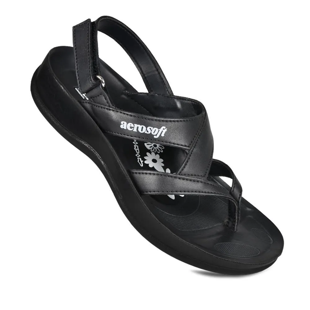 Aerosoft - Deke S5904 Slingback Arch Support Strappy Comfortable Walking Sandals For Women