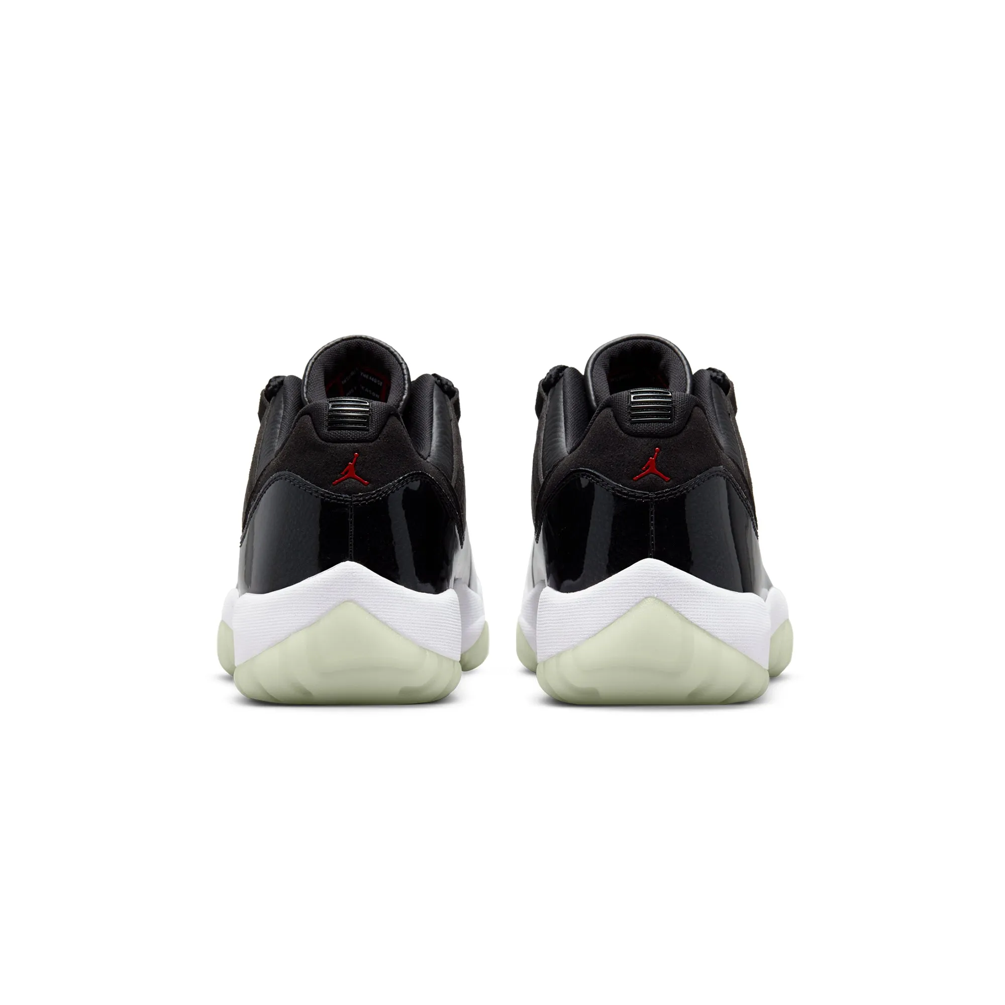 Air Jordan Mens 11 Retro Low Shoes Black/Gym Red