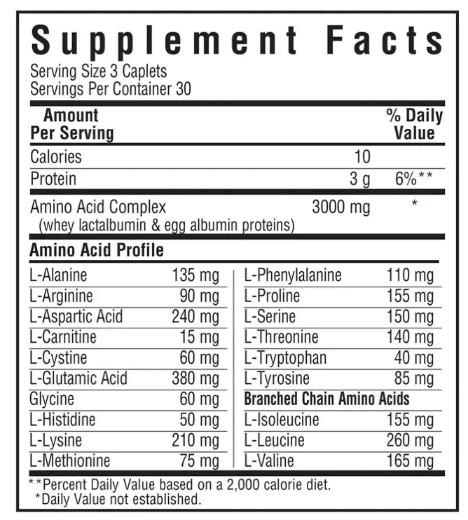 Amino Acids 1000 mg, 90 vcap