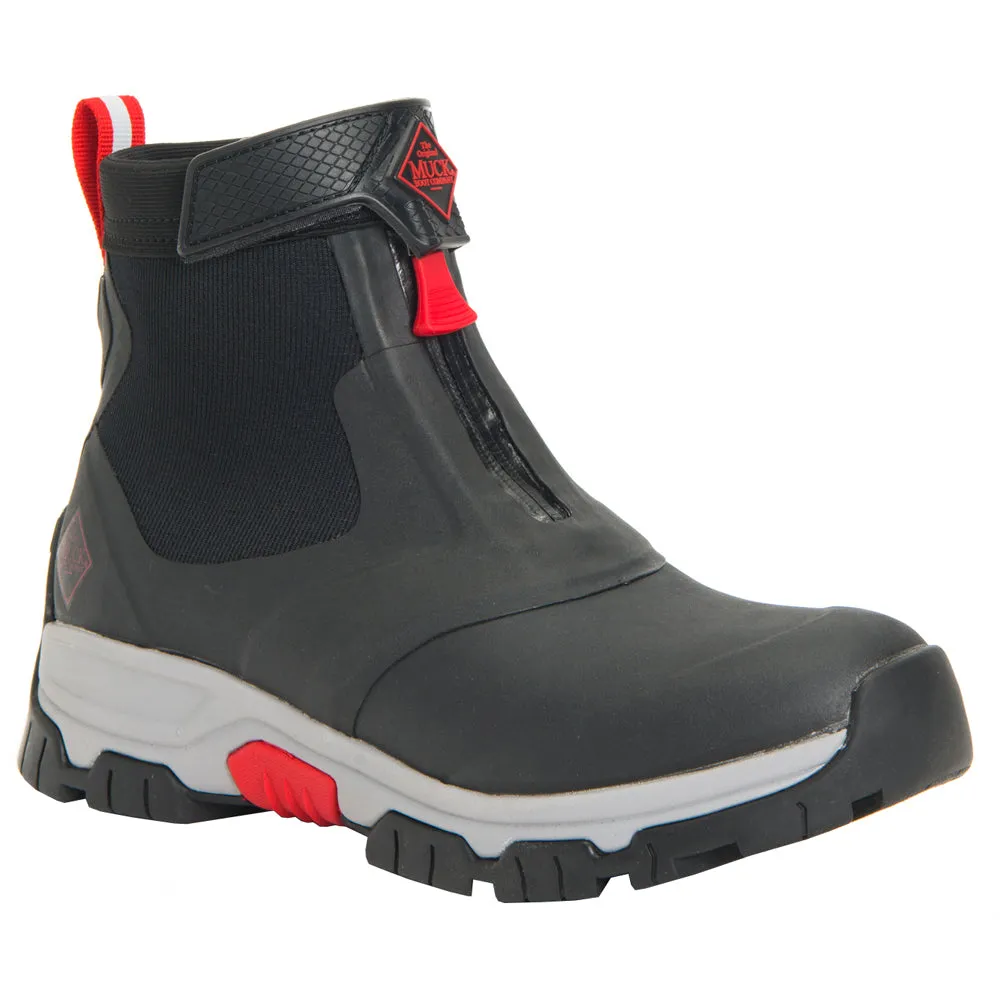 Apex Zippered Rain Round Toe Boots