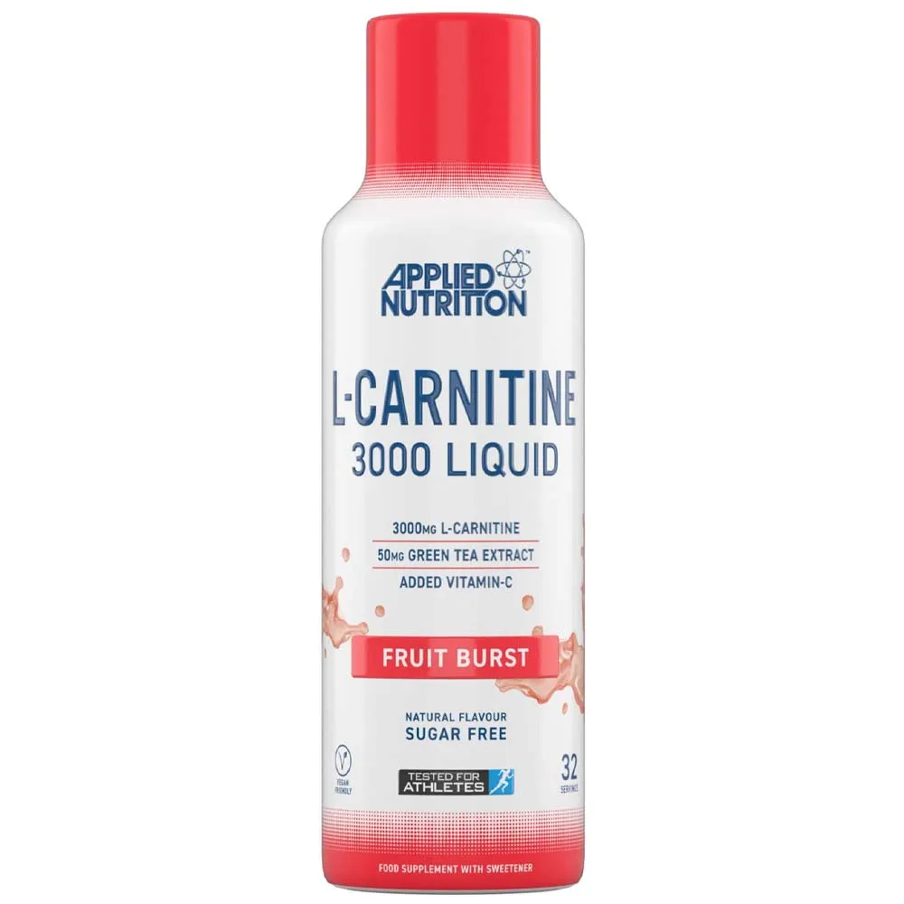 Applied Nutrition L Carnitine Liquid, 3000 mg, Supports the Poduction of Energy