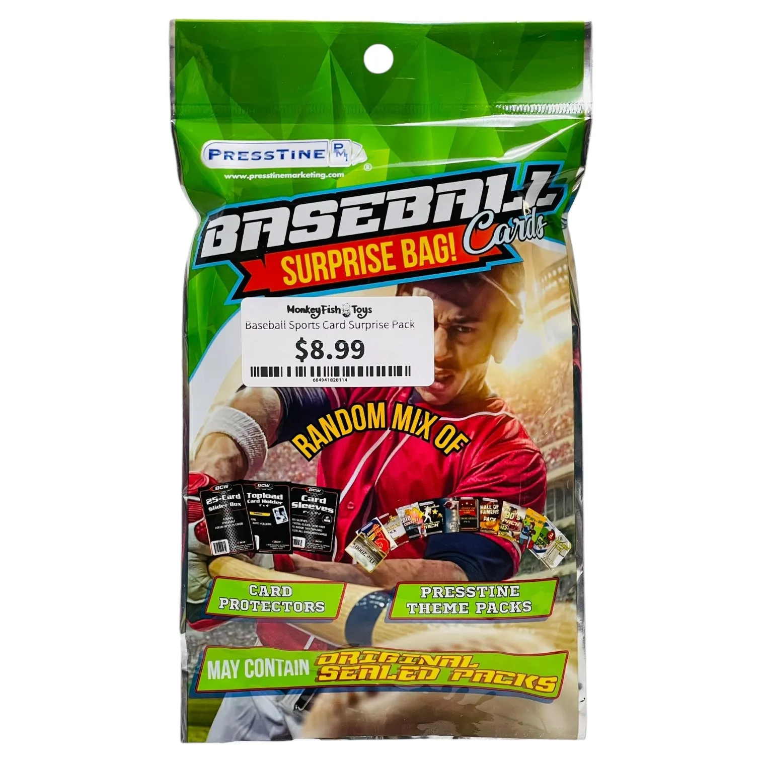 Baseball Sports Card Surprise Pack