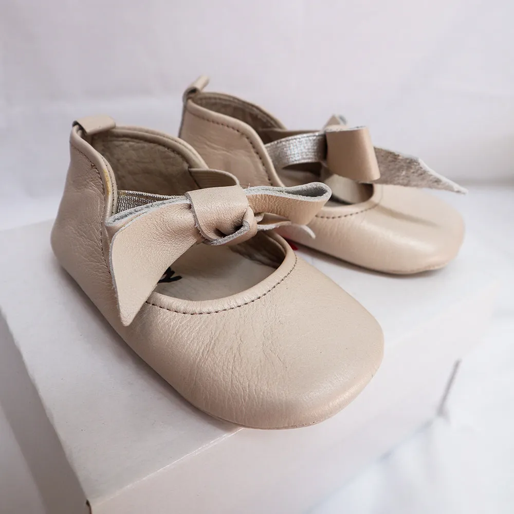 Bebe Rosebud Dress Shoe Beige