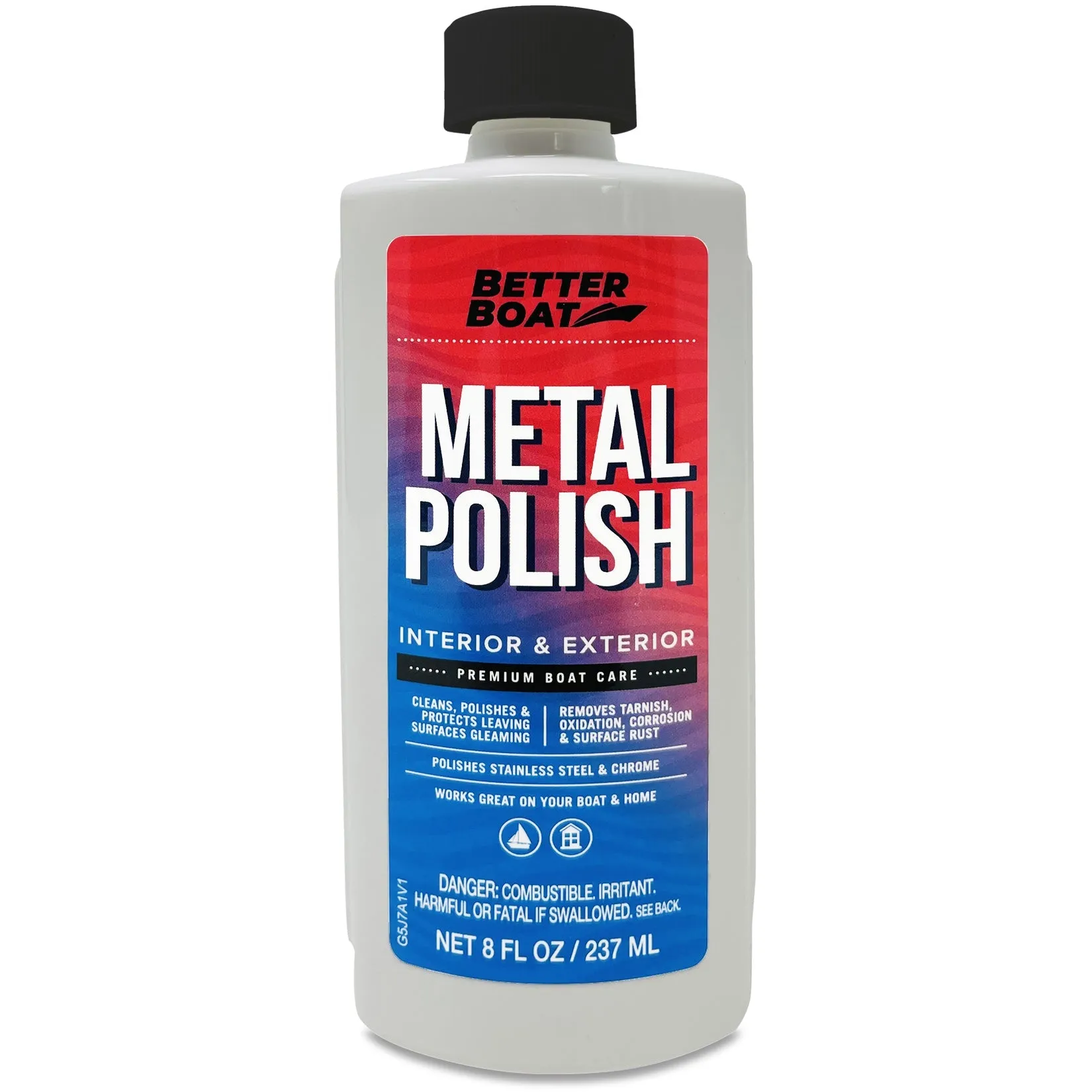 Better Boat Marine Metal Polish Chrome and Stainless Steel