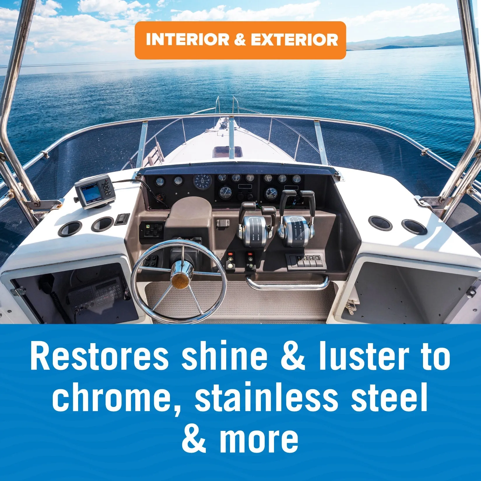 Better Boat Marine Metal Polish Chrome and Stainless Steel