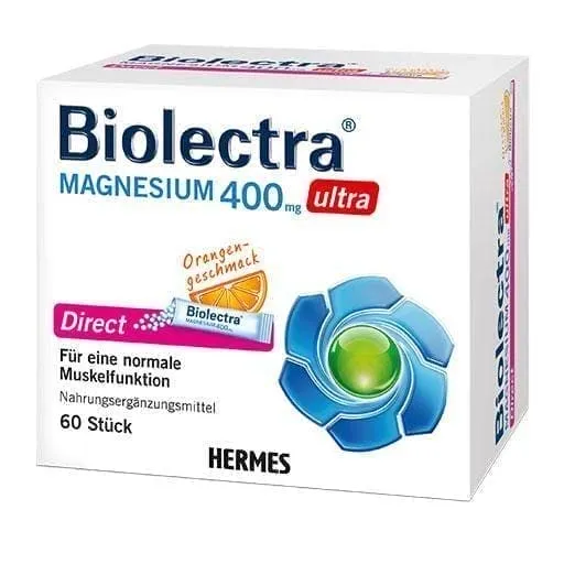 BIOLECTRA Magnesium 400 mg ultra Direct Orange 60 pc