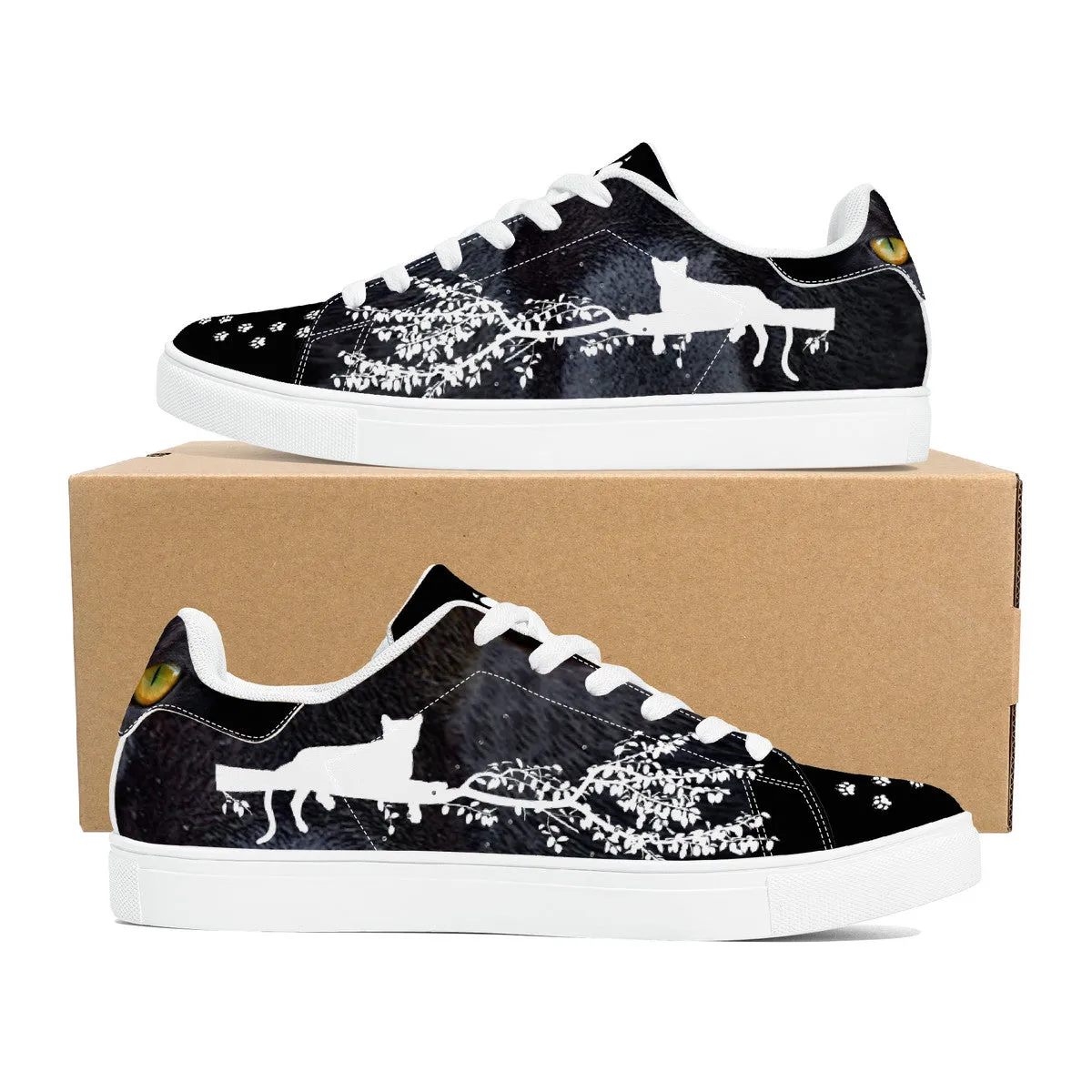 Black Panther Limited Edition- White | Low Top Customized | Shoe Zero