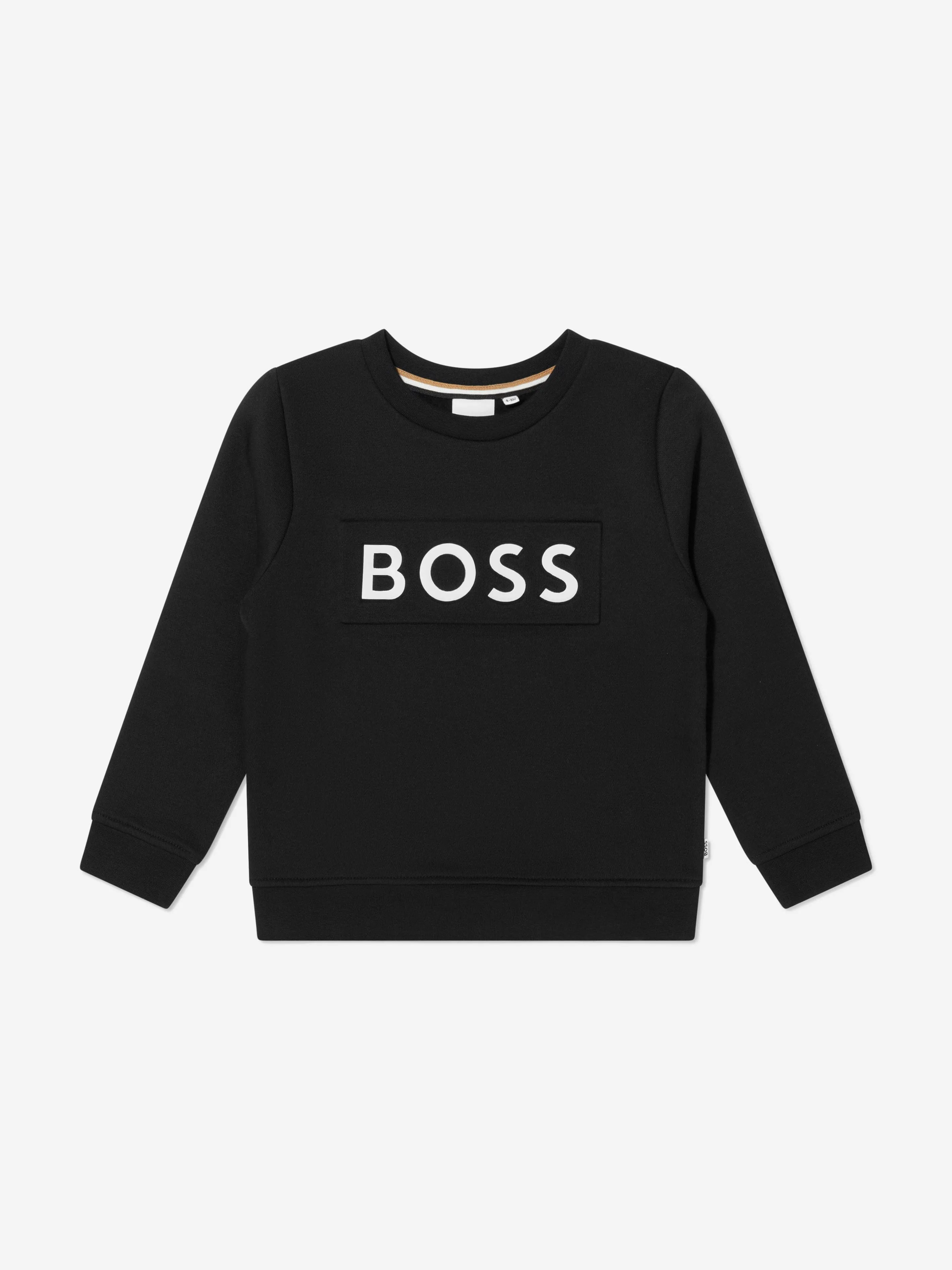 BOSS Boys Logo Print Sweatshirt