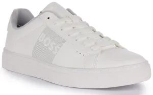 Boss Rhys Tennis Trainer In White