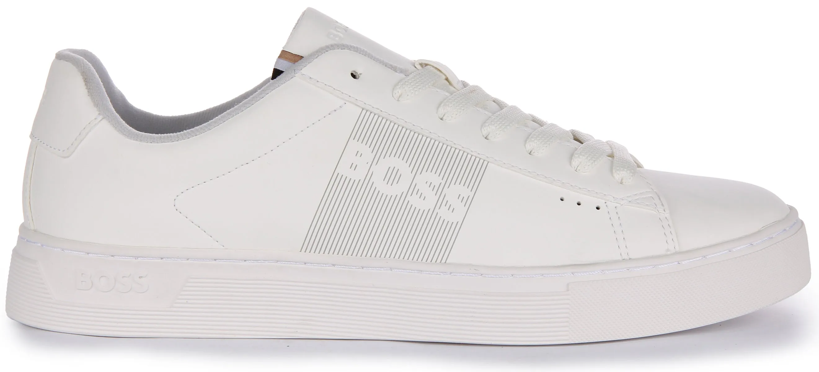 Boss Rhys Tennis Trainer In White