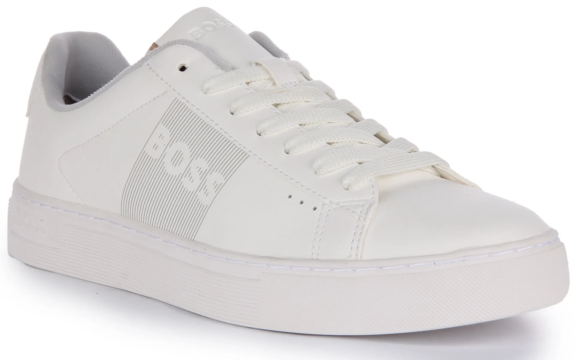 Boss Rhys Tennis Trainer In White