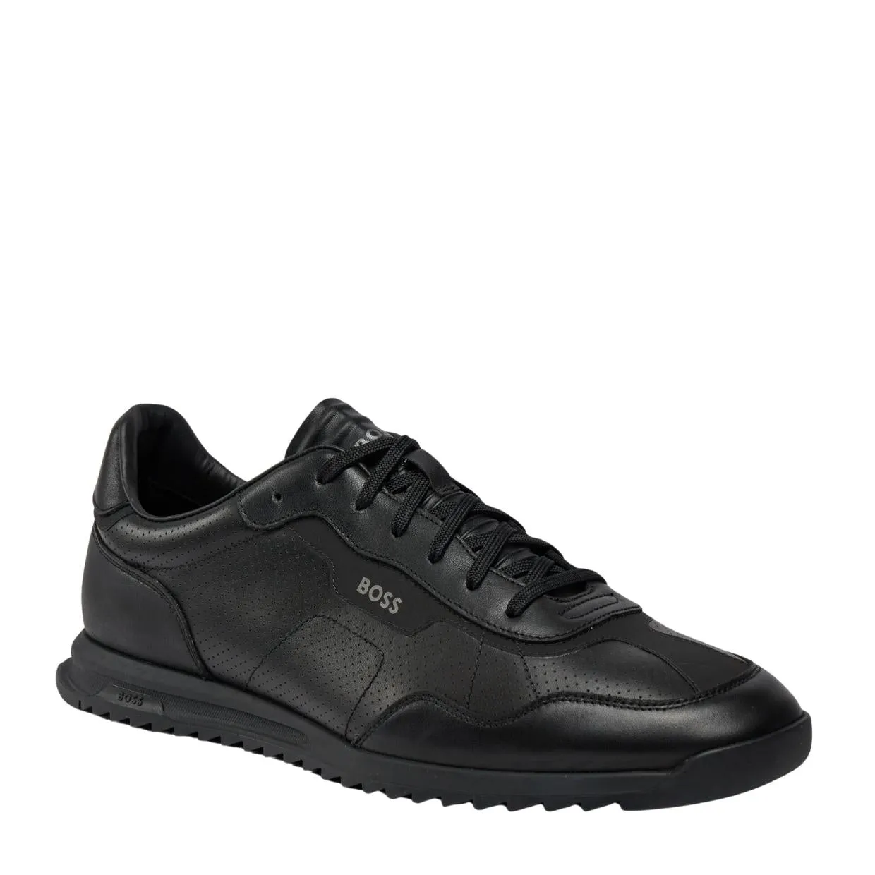 BOSS Zayn Low Top Black Trainers