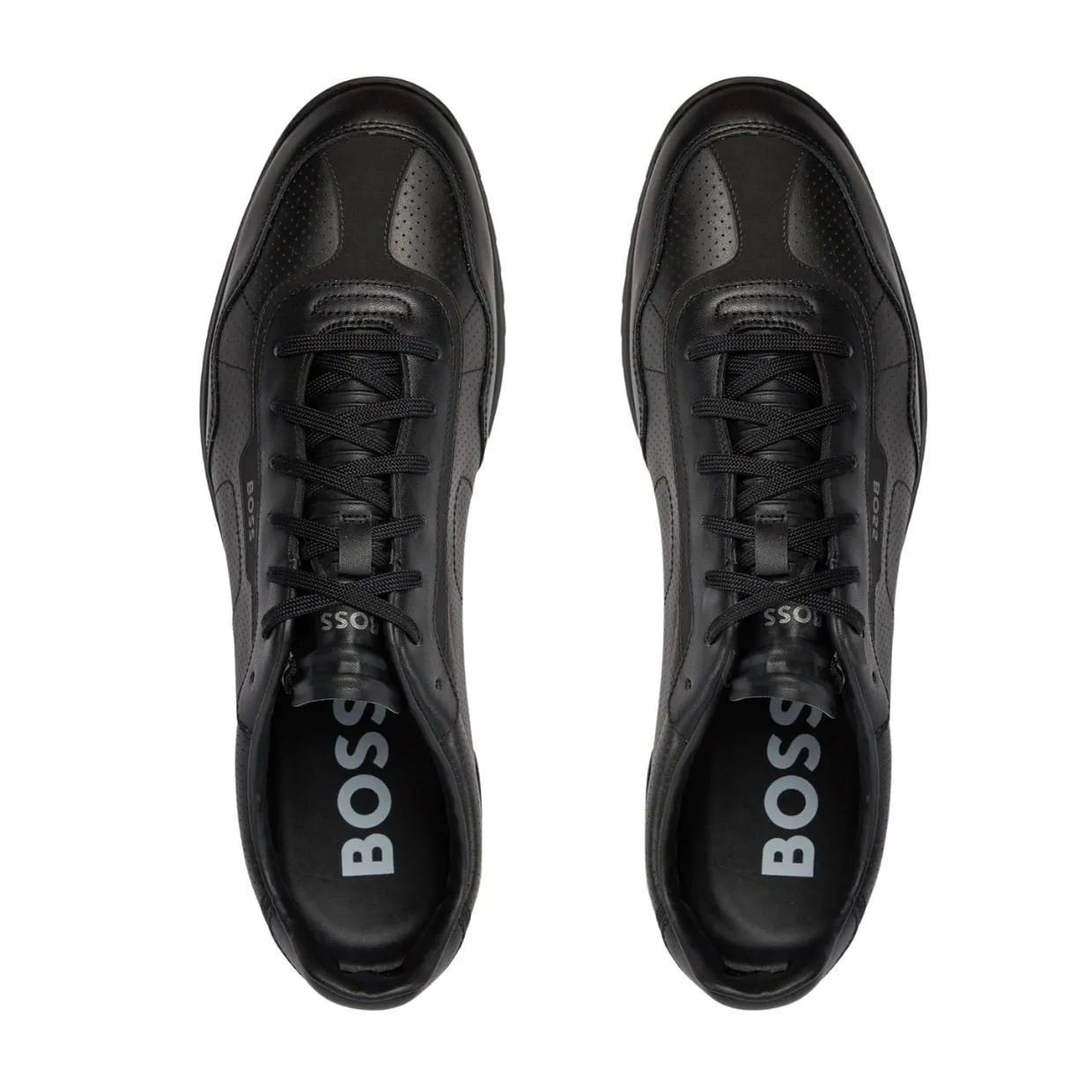 BOSS Zayn Low Top Black Trainers