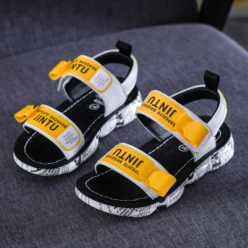 Boys Sandals New Men's Big Kids Korean Version