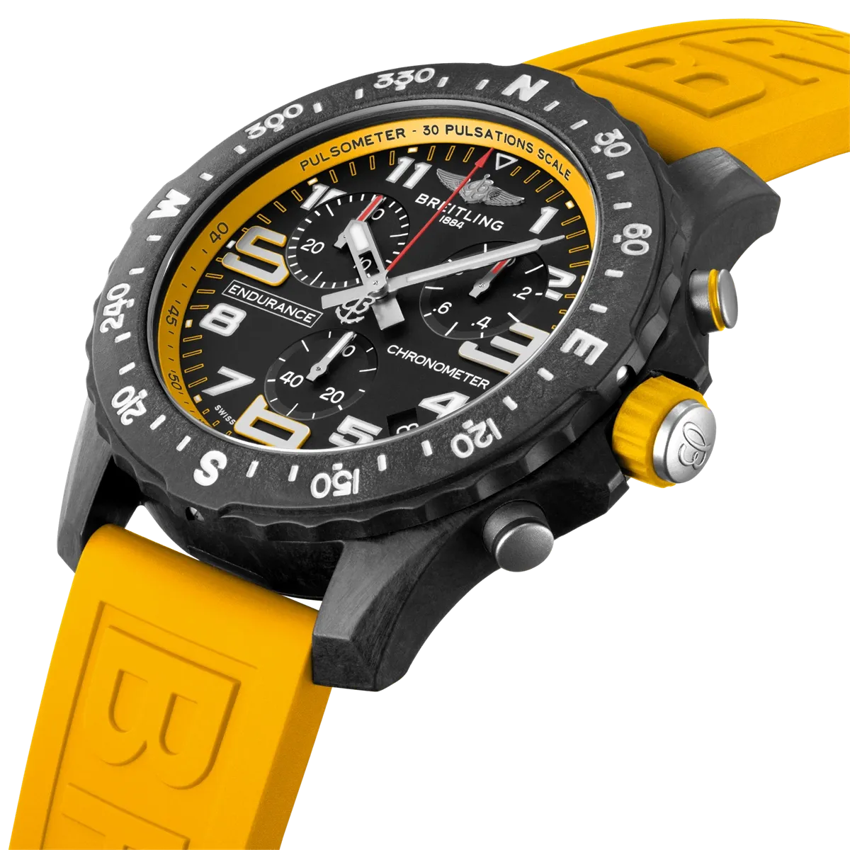 Breitling Endurance Pro - Yellow Rubber