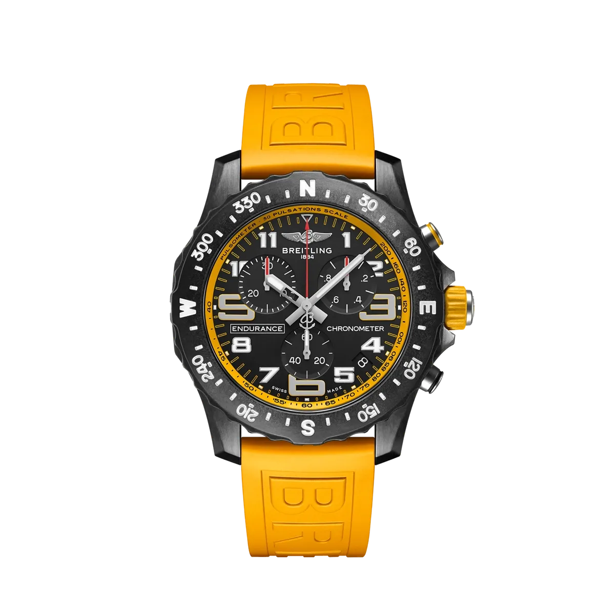 Breitling Endurance Pro - Yellow Rubber