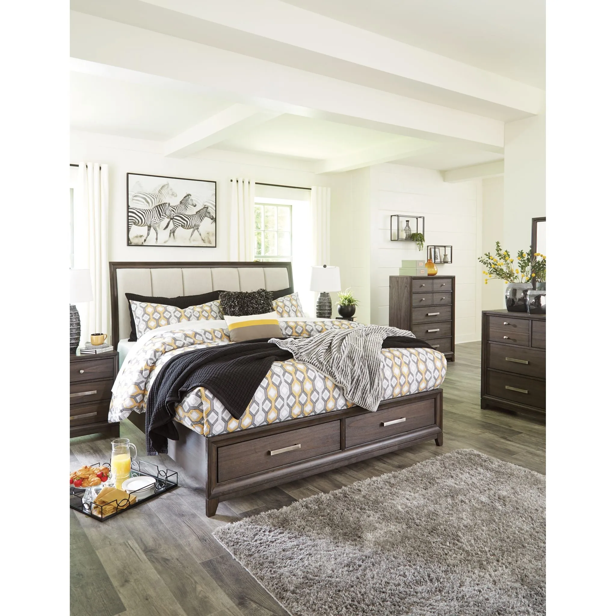 Brueban 3 Piece Storage Bed