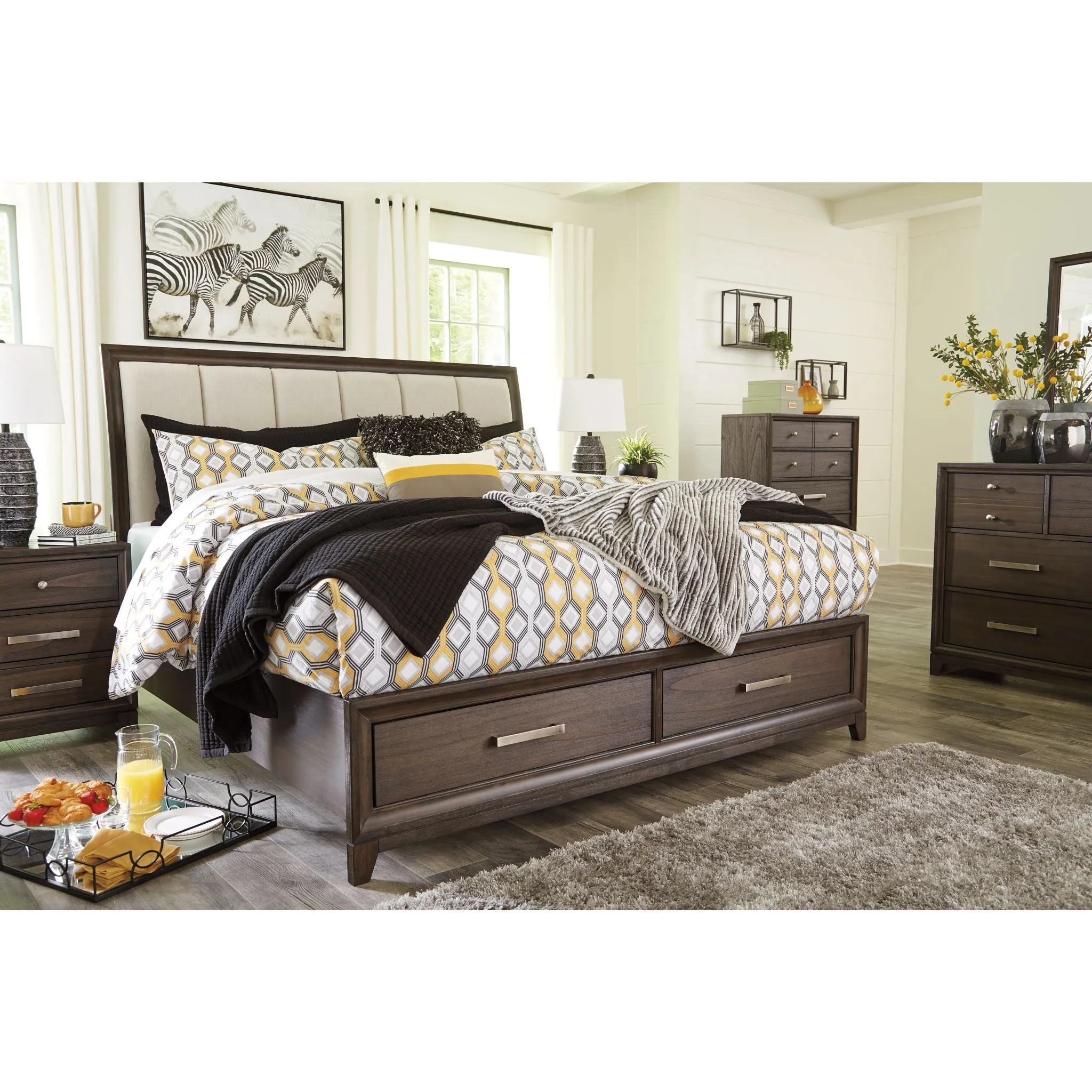 Brueban 3 Piece Storage Bed