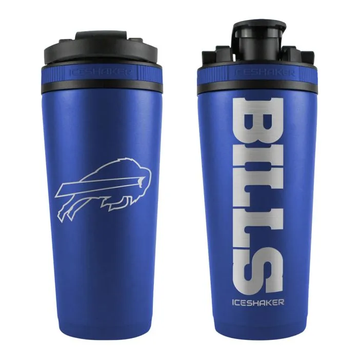 Buffalo Bills 26oz Stainless Steel Ice Shaker Solid Royal