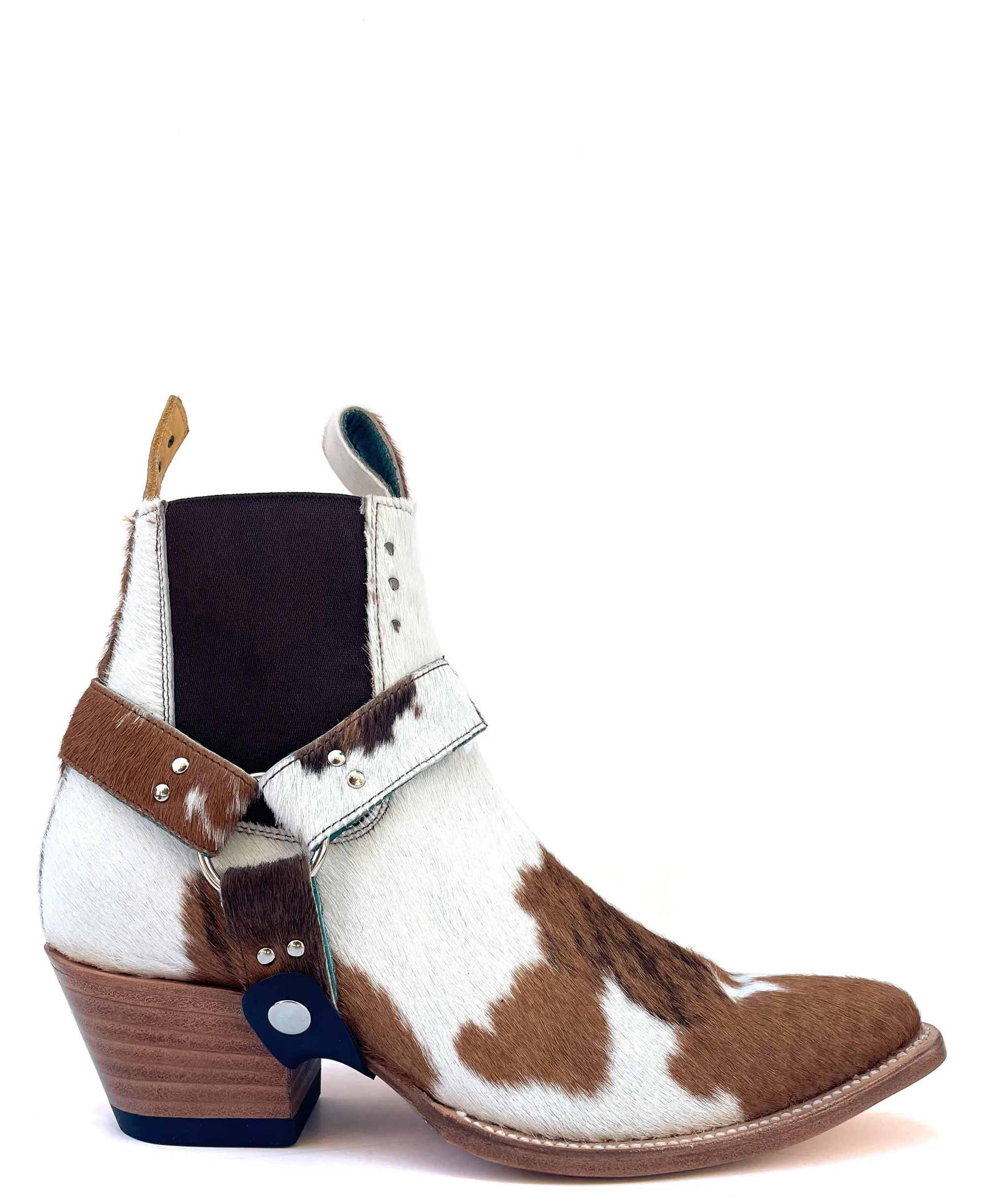 bump bootstrap set brown/white multi fur