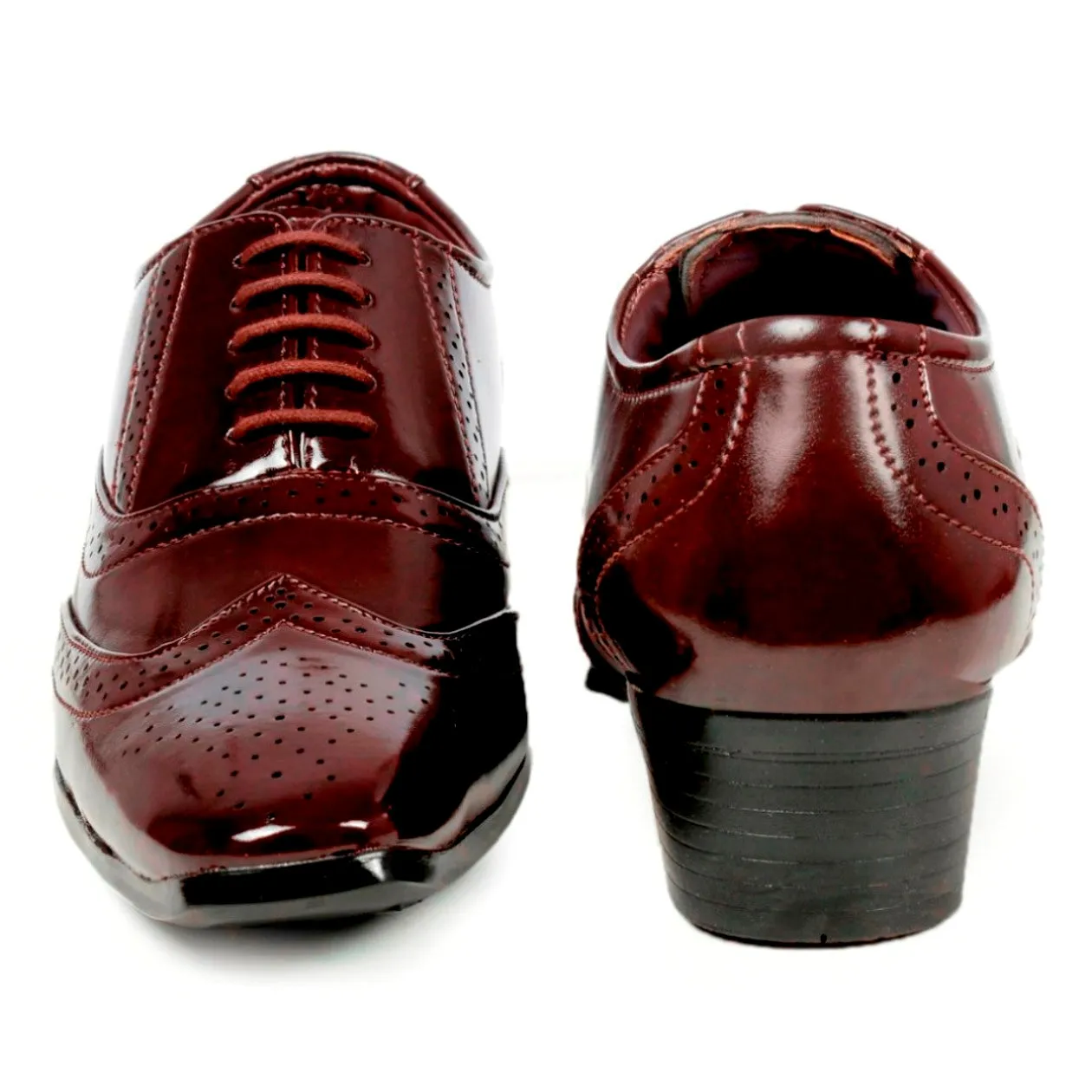 BXXY  Height Increasing Formal And Office Wear Brogue Shoes For Men