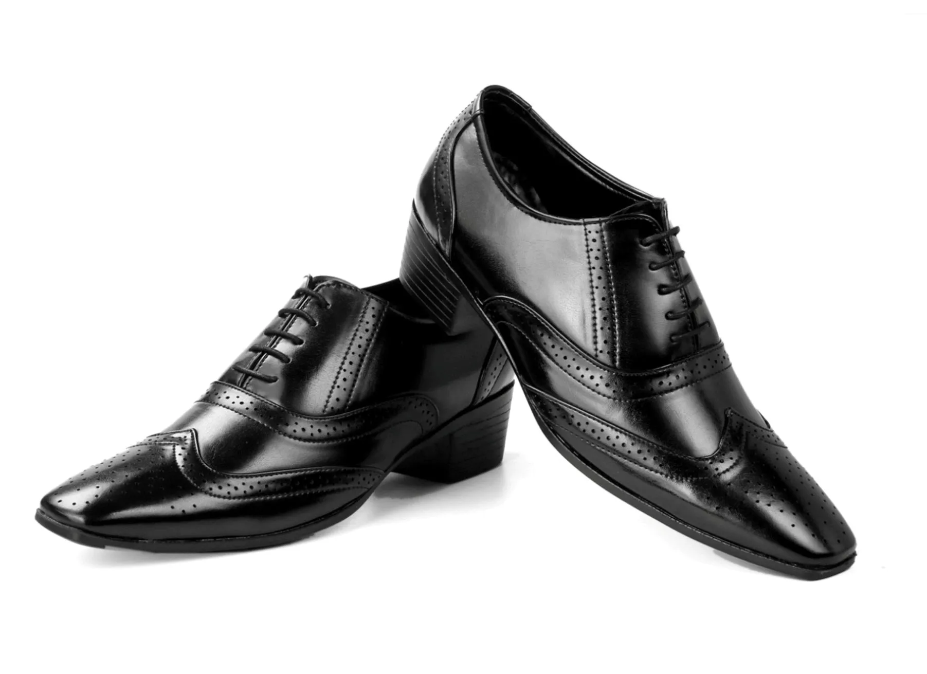 BXXY  Height Increasing Formal And Office Wear Brogue Shoes For Men