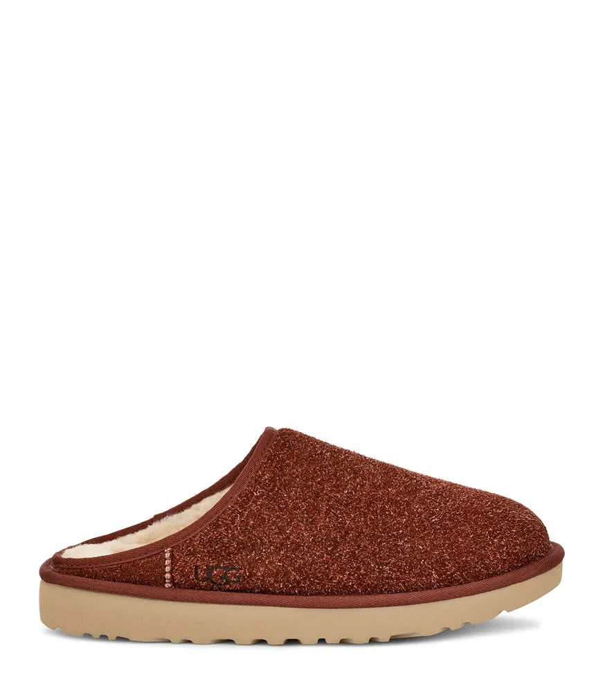 Classic Slip-On Shaggy Suede in Red Jasper by UGG