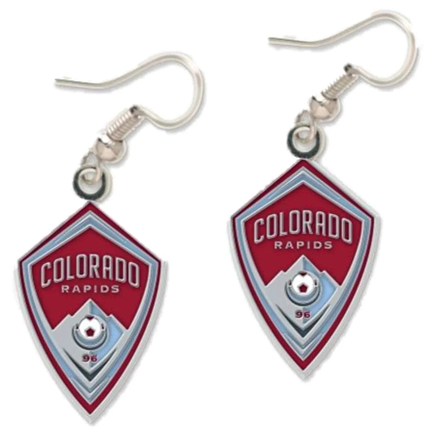 Colorado Rapids MLS WinCraft Sports Nickel Free Dangle Earrings