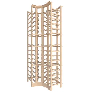 Curved Corner Wine Rack - Premier Cru Premium Wooden Racking