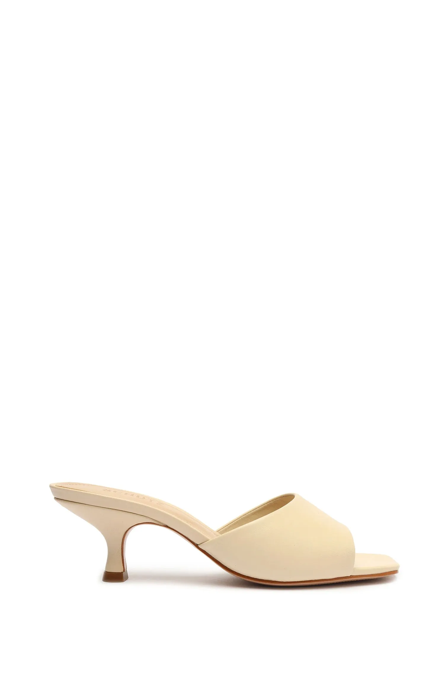 Dethalia Leather Sandal - Eggshell