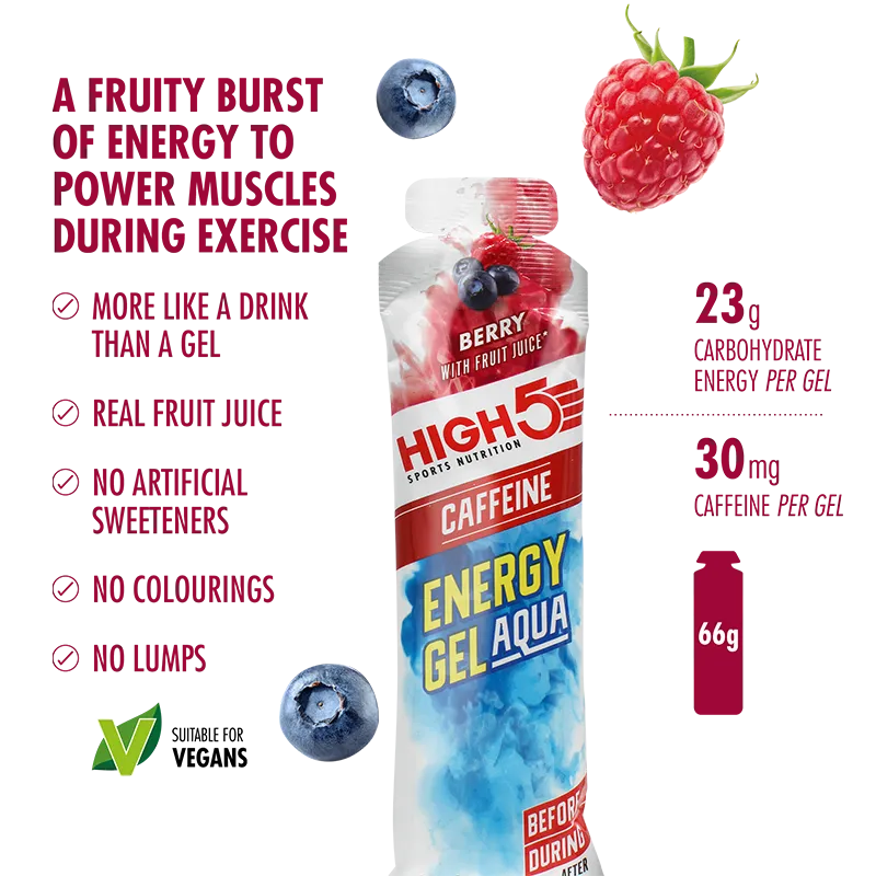 Energy Gel Aqua Mixed Flavour