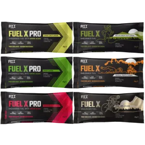 Fixx Nutrition - Endurance Fuel Drink Mix Sachet Bundle - 6 Pack