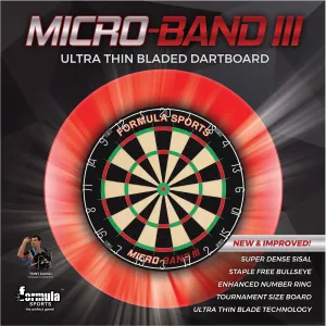 Formula Sports Micro-Band III Dartboard