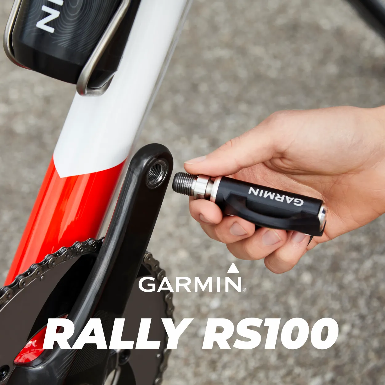 Garmin Rally RS100 or RS200 Power Meter with 4.5 Degree Float (010-02388-03)