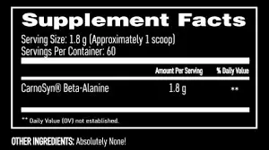 Giant Sports Beta Alanine 60serves