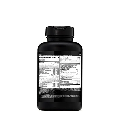 GNC Mega Men Energy and Metabolism Multivitamin 180 Caps