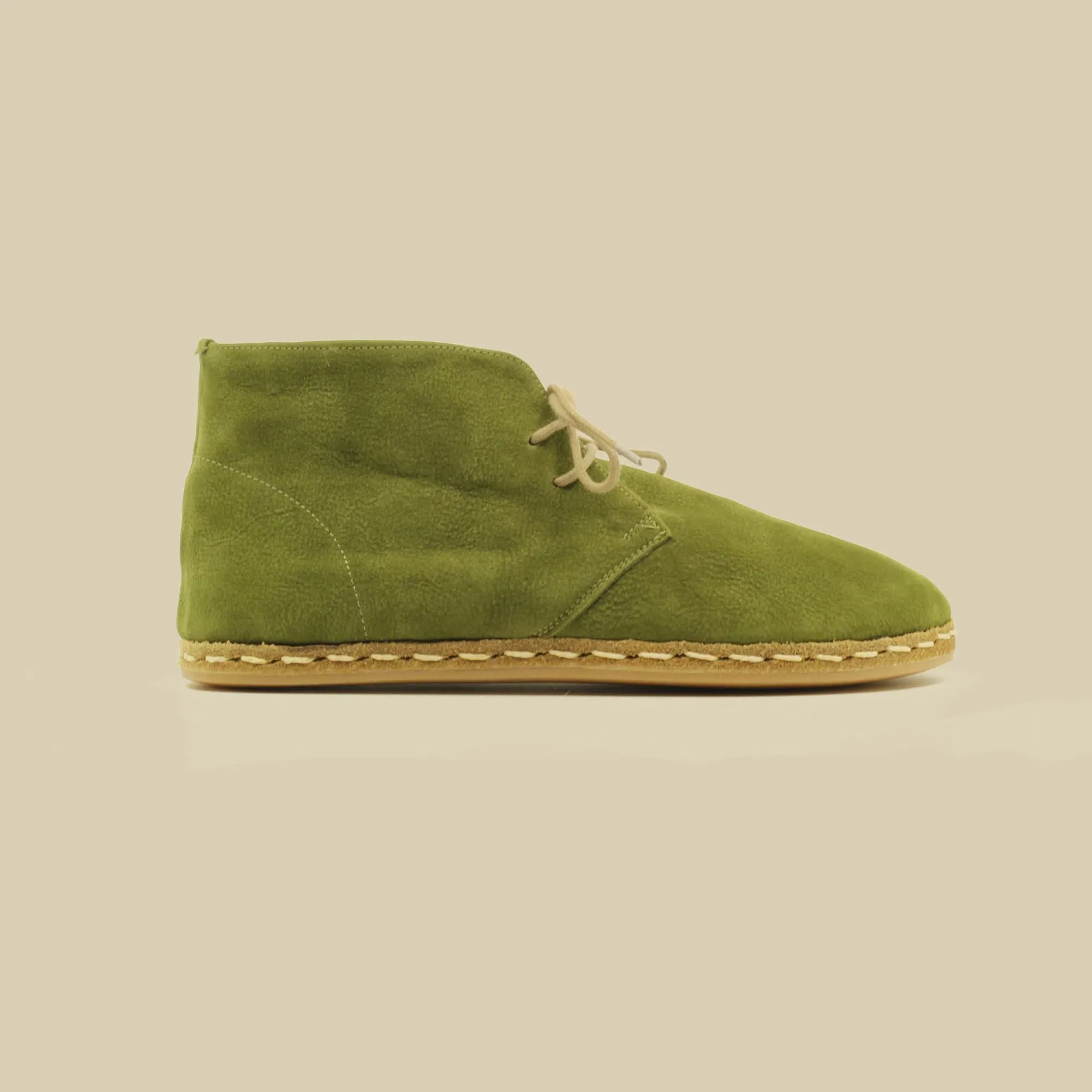 Green Oxford Boots Women's