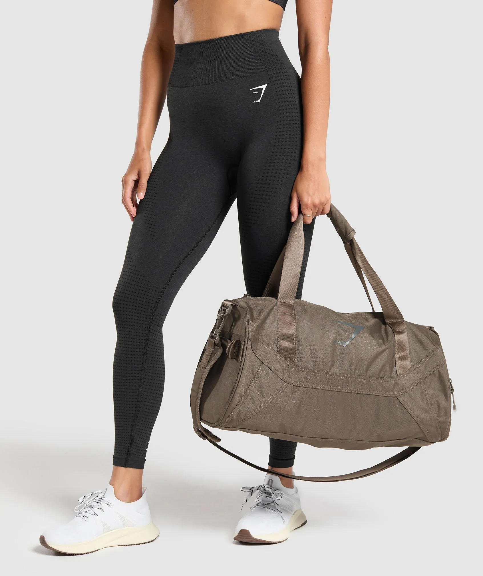 Gymshark Sharkhead Gym Bag - Camo Brown