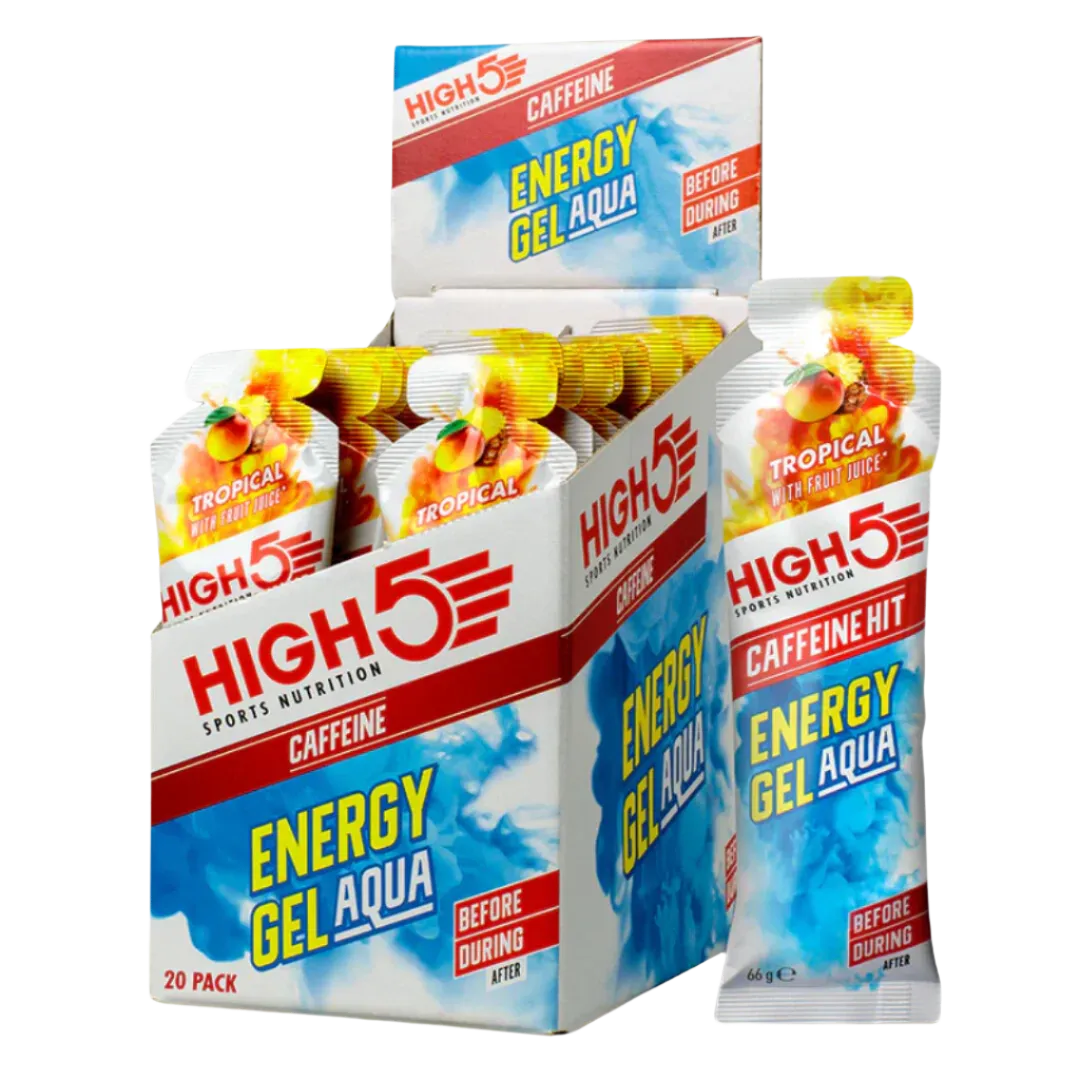 High5 - Energy Gel Aqua - Caffeine Hit - Tropical