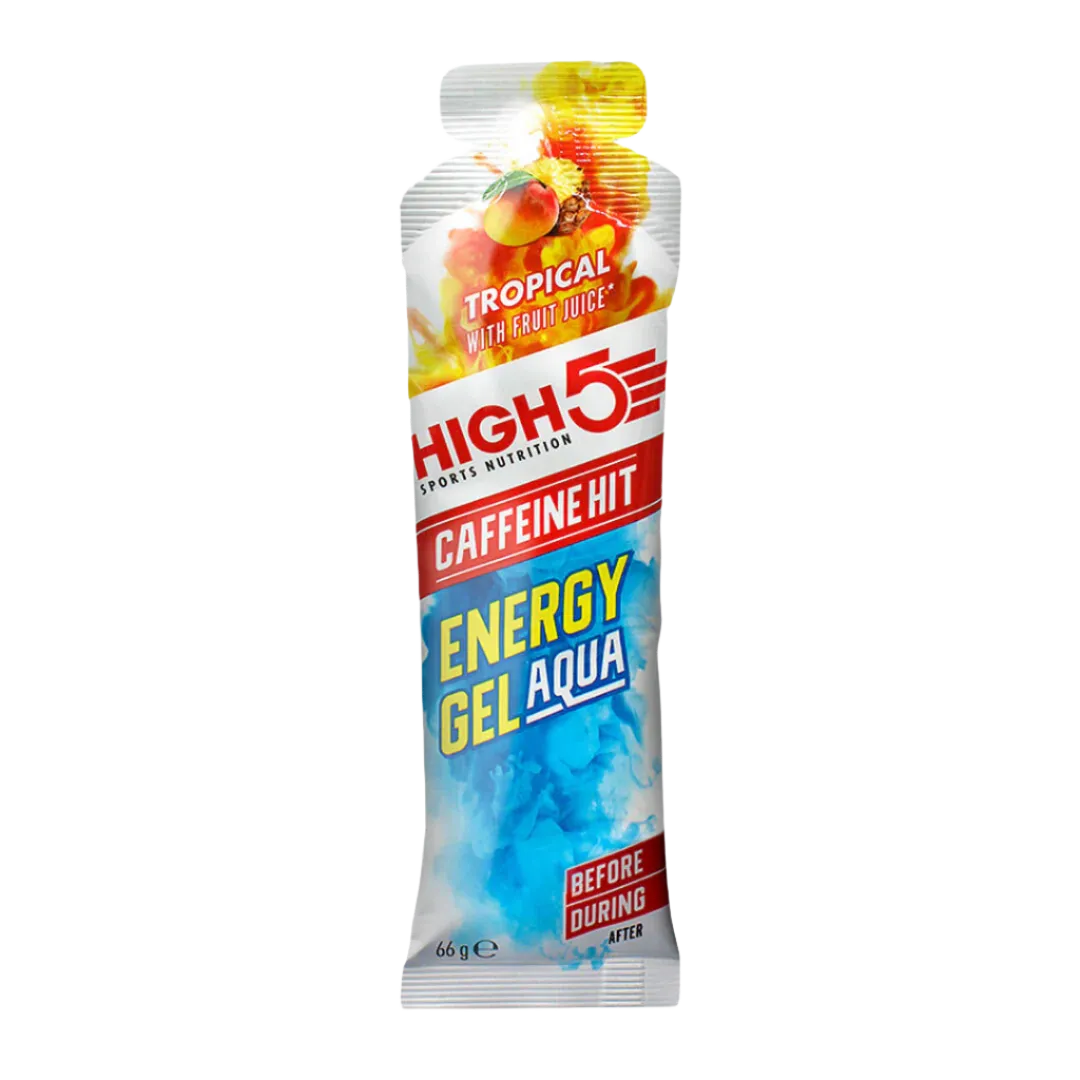 High5 - Energy Gel Aqua - Caffeine Hit - Tropical