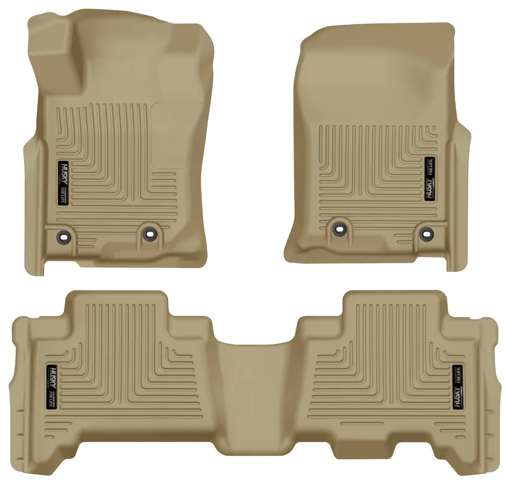 Husky Weatherbeater Floor Mats For 4Runner (2010-2024)