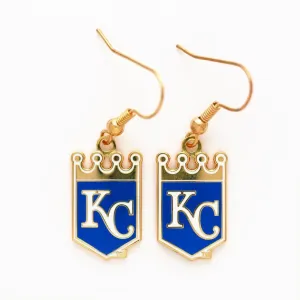 Kansas City Royals Women's MLB WinCraft Sports Nickel Free Earrings