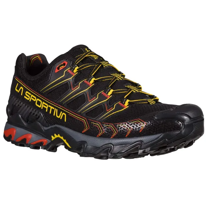 La Sportiva Ultra Raptor II Wide Trail Running Shoe - Black/Yellow