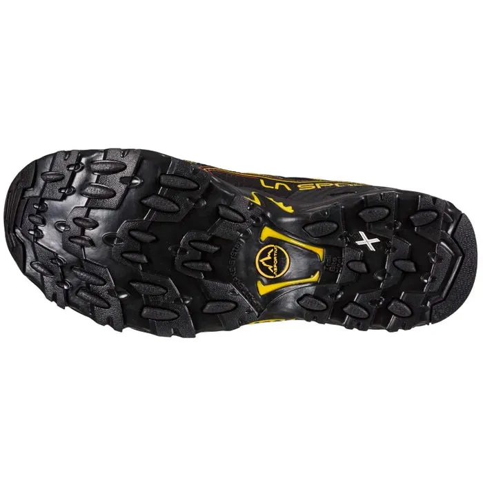 La Sportiva Ultra Raptor II Wide Trail Running Shoe - Black/Yellow